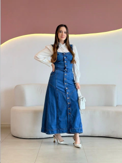 CONJUNTO LONGUETE JEANS DAYANE