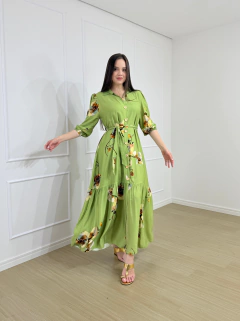 CHEMYSE LONGUETE VISCOLINHO FLORAL -  Natália Lourenço | Moda Feminina e Acessórios