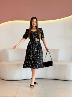 VESTIDO CURTO VISCOLINHO POÁ DIANY