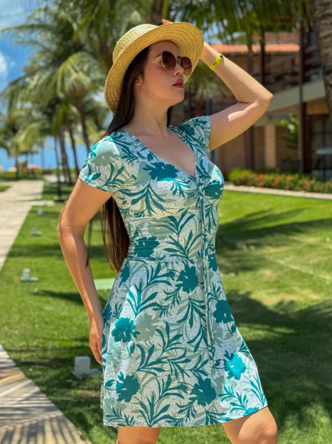 CONJUNTO MODA PRAIA BIANCA -  Natália Lourenço Moda Modesta
