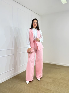 CONJUNTO CALÇA C/ COLETE ALFAIATARIA KAREN - loja online