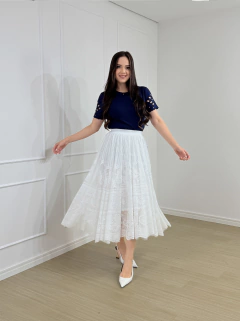 SAIA MIDI RENDA REBECA - loja online