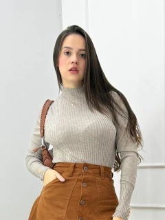 BLUSA LÃZINHA BOTÕES MANGA - comprar online