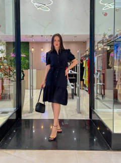 CHEMYSE MIDI BOTÃO PAULA -  Natália Lourenço | Moda Feminina e Acessórios
