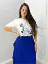 T-SHIRT MALHA ESTAMPA MAR - comprar online