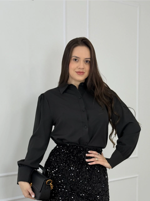 CAMISA CREPE JENNIFER -  Natália Lourenço Moda Modesta