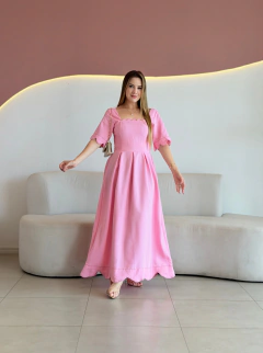 VESTIDO LONGUETE SENSORIAL CECILIA