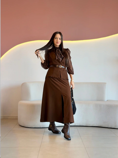 CONJUNTO MAX MIDI ALFAIATARIA PAULA - comprar online