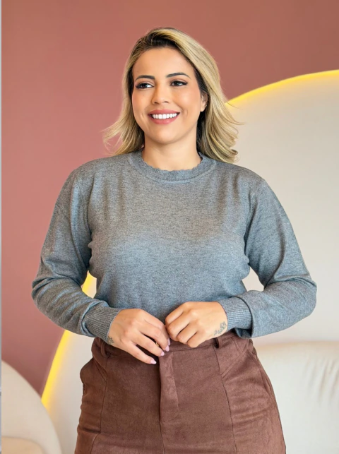 BLUSA MANGA LONGA MODAL PLUS TIFFANI na internet