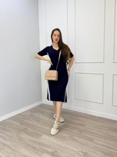 VESTIDO MIDI MOLETINHO CONFY - loja online