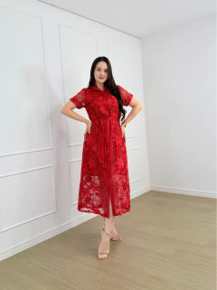 CHEMYSE MIDI BORDADO STELLA - comprar online