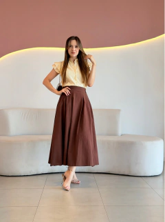 SAIA MAX MIDI TRICOLINE JANAINA