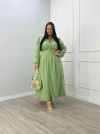 VESTIDO LONGUETE VISCOLINHO - comprar online