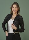 BOMBER PRETO CAMILA TATA MARTELLO