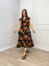 Imagem do VESTIDO MIDI VISCOLINHO ESTAMPADO