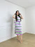 VESTIDO MIDI MALHA LISTRADO - loja online