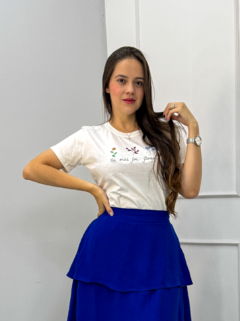 T-SHIRT ALGODÃO FLOR - comprar online