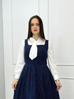 CAMISA CREPE GOLA AMARRAÇÃO