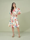 vestido estampado titanium jeans