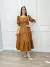 VESTIDO MIDI COURO DÉBORA