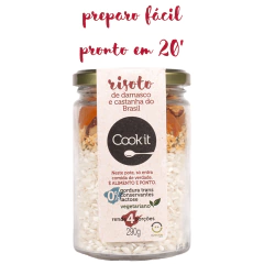 Risoto de Damasco e Castanha (Rende 4 porções) - comprar online