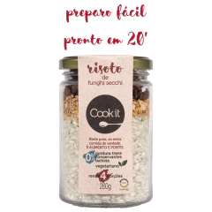 Risoto de Funghi Secchi (Rende 4 porções) na internet