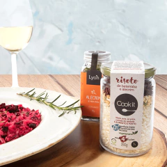 Risoto de Beterraba e Alecrim (Rende 4 Porções) - comprar online