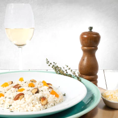 Risoto de Damasco e Castanha (Rende 4 porções) - loja online