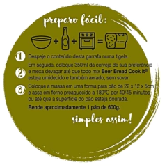 Beer Bread Integral - Pão de Cerveja na internet