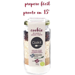 Cookie de Aveia e Passas Negras (Rende 12 cookies) na internet