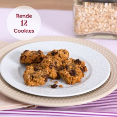 Cookie de Aveia e Passas Negras (Rende 12 cookies) - comprar online