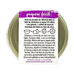Panqueca Americana Integral de Maçã e Canela (Rende 6 panquecas) - Cook it - loja online