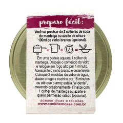 Risoto de Damasco e Castanha (Rende 4 porções) - Cook it - loja online