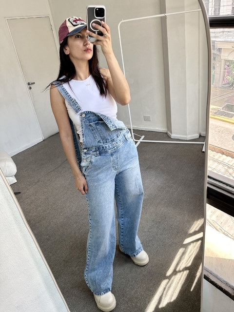 Jardinera Jeans Salsa Larga - comprar online
