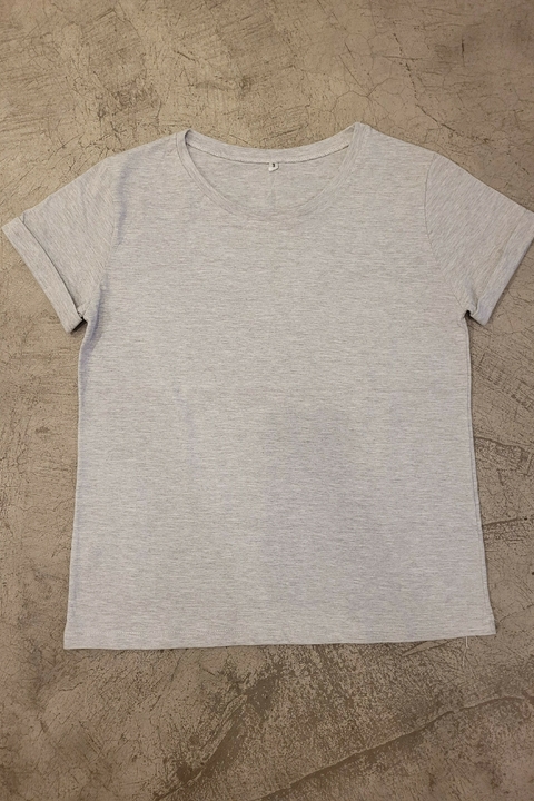 REMERA BASICA CON DOBLES EN LA MANGA - comprar online