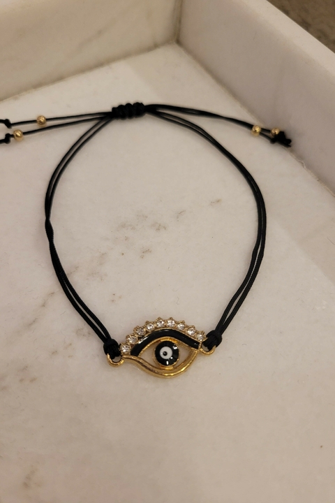 PULSERA OJO CON BRILLOS - comprar online