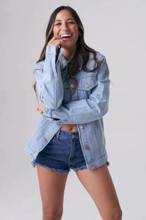 CAMPERA ELLIE CELESTE SIN CAMBIO (OUTLET)