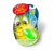Masa Silly Putty Glow tipo Slime Brilla en la Oscuridad Simil Globbles