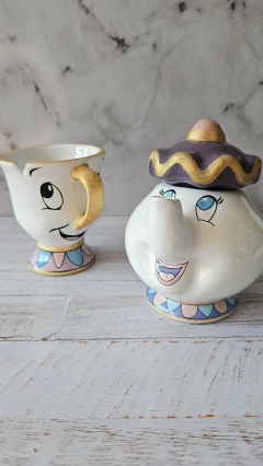 Combo Tetera Sra. Potts y Chip