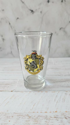 Vaso cónico escudo Hufflepuff -Oficial