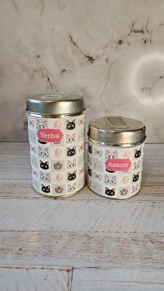 Latas Yerbera + Azucarera Sailor Moon - FannMugg