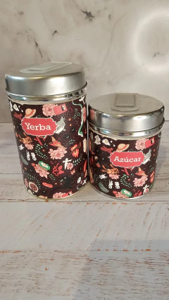 Latas Yerbera + Azucarera Studio Ghibli