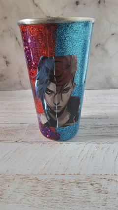 Vaso Fernetero Jinx vs Vi- Arcane -Lol