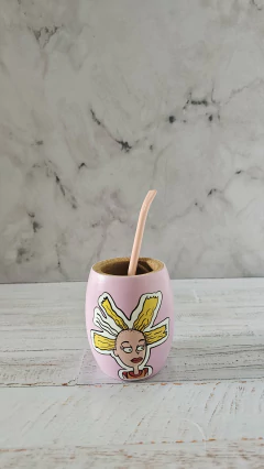 Mate Madera Muñeca Angelica