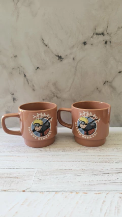 Set de Tazas y Posa Taza Naruto - Oficial - FannMugg