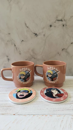 Set de Tazas y Posa Taza Naruto - Oficial - comprar online
