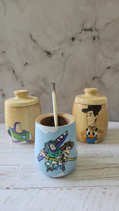 Combo madera Toy Story Buddy y Buzz - comprar online