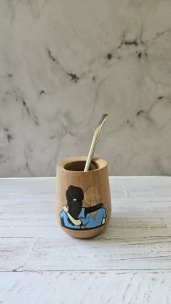 Mate madera greys anatomy amigos - FannMugg