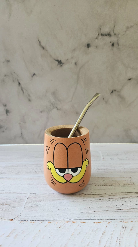 Mate madera Garfield - comprar online