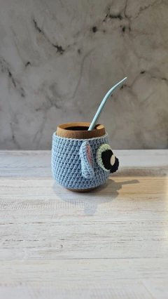 Imagen de Mate Madera Stitch Amigurumi